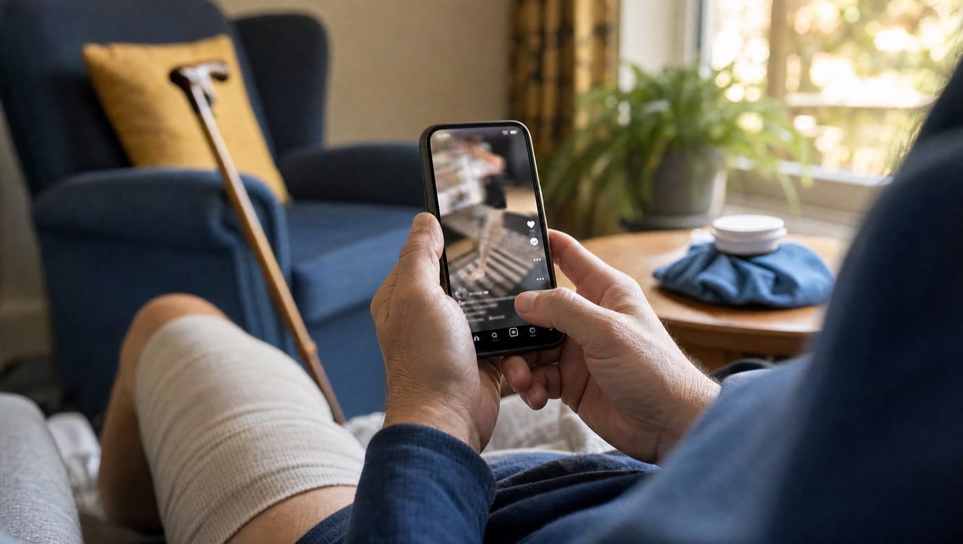 Researching Your Knee Replacement on TikTok? Here's What You Should Actually Trust